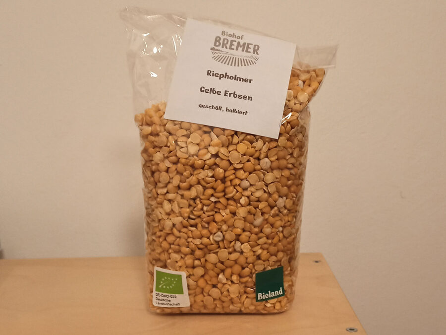 Riepholmer gelbe Erbse